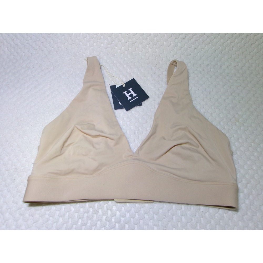 Harper Wilde Bliss Adjustable Bralette Beige Large BRX-00065 NWT
